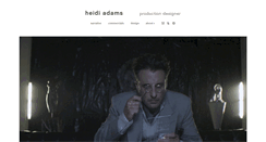 Desktop Screenshot of heidiadams.com